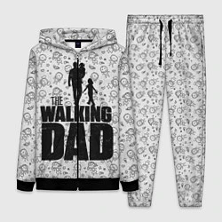 Женский 3D-костюм Walking Dad, цвет: 3D-черный