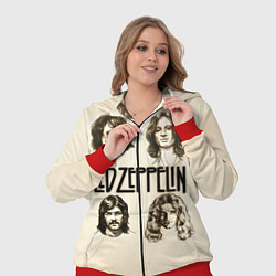 Женский 3D-костюм Led Zeppelin Guys, цвет: 3D-красный — фото 2