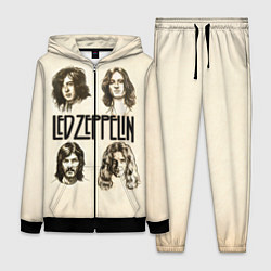 Женский 3D-костюм Led Zeppelin Guys, цвет: 3D-черный