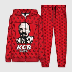 Женский 3D-костюм KGB: So Good, цвет: 3D-красный
