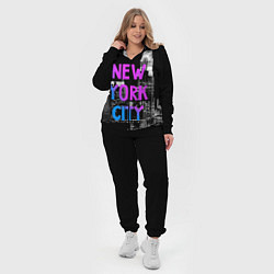 Женский 3D-костюм Flur NYC, цвет: 3D-черный — фото 2