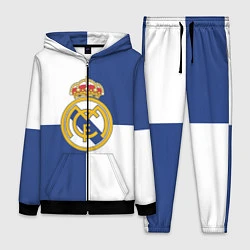 Женский 3D-костюм Real Madrid: Blue style, цвет: 3D-черный