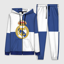 Женский 3D-костюм Real Madrid: Blue style, цвет: 3D-синий