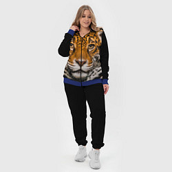 Женский 3D-костюм Взгляд ягуара, цвет: 3D-синий — фото 2