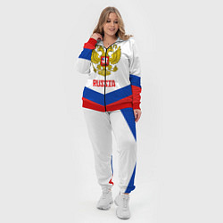 Женский 3D-костюм Russia Hockey Team, цвет: 3D-красный — фото 2