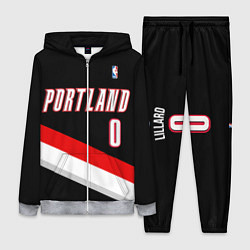 Женский 3D-костюм Portland Trail Blazers 0, цвет: 3D-меланж