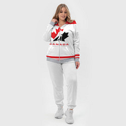 Женский 3D-костюм Canada Team, цвет: 3D-меланж — фото 2