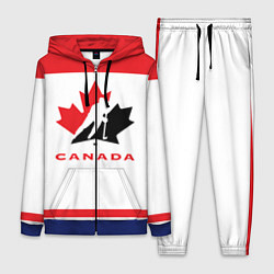 Женский 3D-костюм Canada Team, цвет: 3D-синий