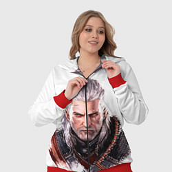 Женский 3D-костюм Геральт, цвет: 3D-красный — фото 2