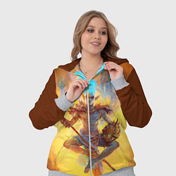 Женский 3D-костюм Вивек, цвет: 3D-меланж — фото 2