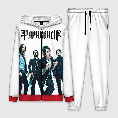 Женский костюм Paparoach Band / 3D-Красный – фото 1