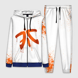 Женский 3D-костюм Fnatic: White collection, цвет: 3D-синий