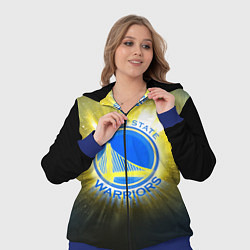 Женский 3D-костюм Golden State Warriors 4, цвет: 3D-синий — фото 2