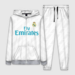 Женский 3D-костюм Real Madrid, цвет: 3D-меланж