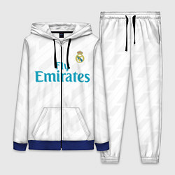 Женский 3D-костюм Real Madrid, цвет: 3D-синий
