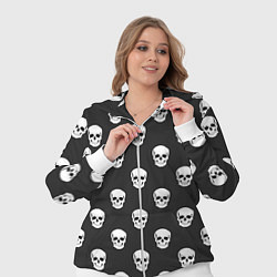 Женский 3D-костюм BFMV: Skulls, цвет: 3D-белый — фото 2