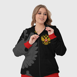 Женский 3D-костюм Russia - Black collection, цвет: 3D-красный — фото 2