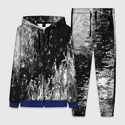Женский 3D-костюм GRAY&BLACK, цвет: 3D-синий