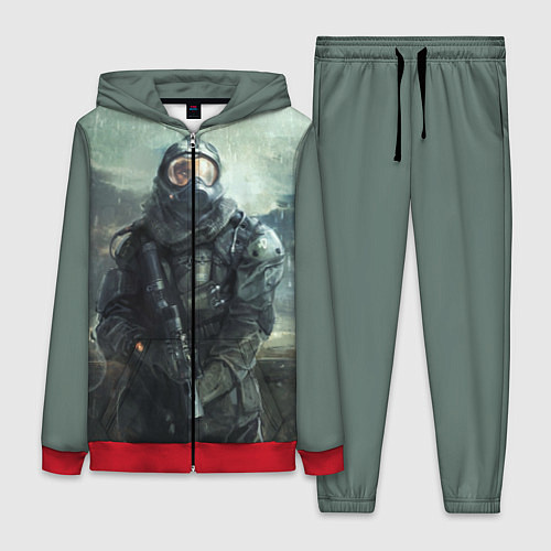 Женский костюм STALKER / 3D-Красный – фото 1