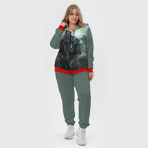 Женский костюм STALKER / 3D-Красный – фото 4