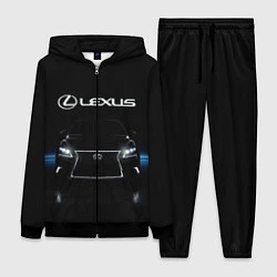 Женский 3D-костюм Lexus, цвет: 3D-черный