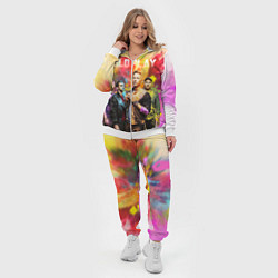 Женский 3D-костюм Coldplay, цвет: 3D-белый — фото 2