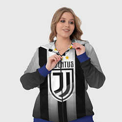 Женский 3D-костюм Juventus FC: New logo, цвет: 3D-синий — фото 2