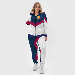 Женский 3D-костюм Barcelona FC: Sport, цвет: 3D-синий — фото 2