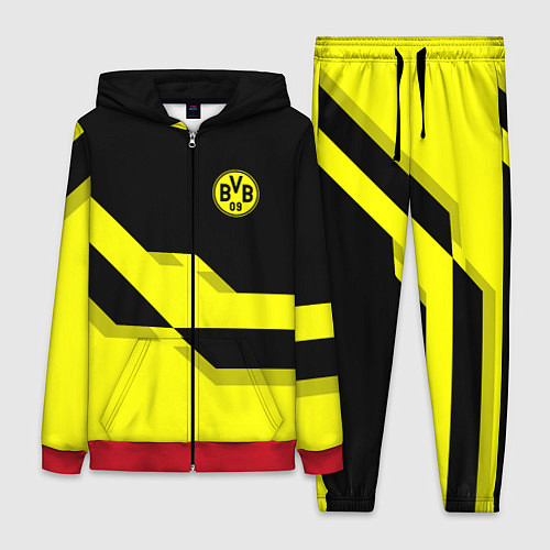 Женский костюм BVB FC: Yellow style / 3D-Красный – фото 1