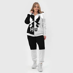 Женский 3D-костюм HU: Black & White, цвет: 3D-белый — фото 2