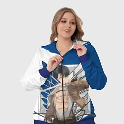 Женский 3D-костюм Атака Титанов, цвет: 3D-синий — фото 2