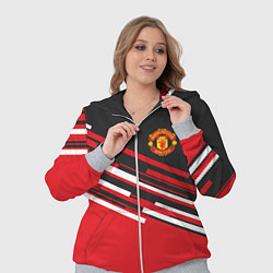 Женский 3D-костюм Man UTD FC: Sport Line 2018, цвет: 3D-меланж — фото 2