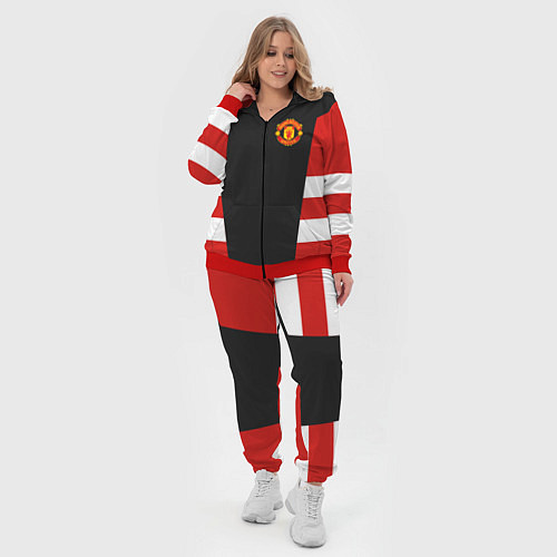 Женский костюм Man UTD FC: Vintage 2018 / 3D-Красный – фото 4