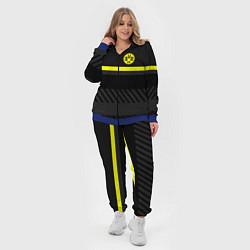 Женский 3D-костюм FC Borussia 2018 Original #3, цвет: 3D-синий — фото 2