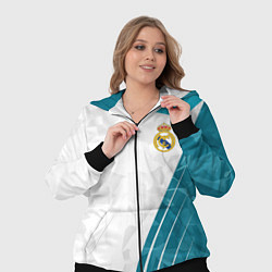 Женский 3D-костюм FC Real Madrid: Abstract, цвет: 3D-черный — фото 2