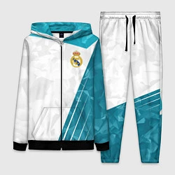 Женский 3D-костюм FC Real Madrid: Abstract, цвет: 3D-черный