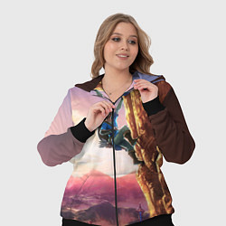 Женский 3D-костюм Zelda Rock, цвет: 3D-черный — фото 2