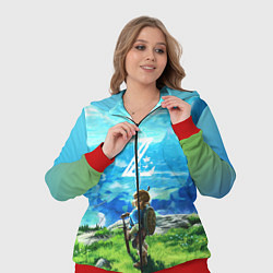 Женский 3D-костюм Z-Link, цвет: 3D-красный — фото 2