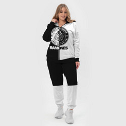 Женский 3D-костюм Ramones B&W, цвет: 3D-черный — фото 2