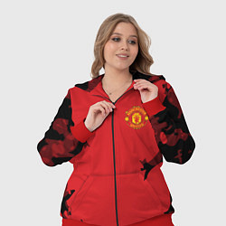 Женский 3D-костюм FC Manchester United: Red Original, цвет: 3D-красный — фото 2