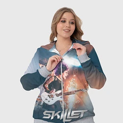 Женский 3D-костюм Skillet: Korey Cooper, цвет: 3D-меланж — фото 2