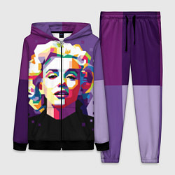 Женский 3D-костюм Marilyn Monroe, цвет: 3D-черный