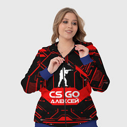 Женский 3D-костюм CS:GO - Алексей, цвет: 3D-синий — фото 2