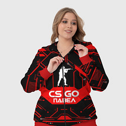 Женский 3D-костюм CS:GO - Павел, цвет: 3D-красный — фото 2