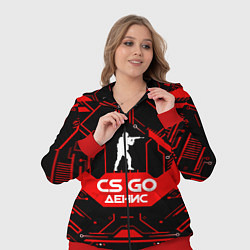 Женский 3D-костюм CS:GO - Денис, цвет: 3D-красный — фото 2