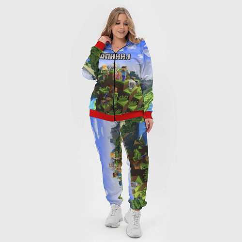 Женский костюм Майнкрафт: Даниил / 3D-Красный – фото 4