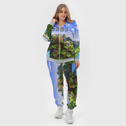 Женский 3D-костюм Майнкрафт: Саша, цвет: 3D-меланж — фото 2