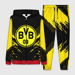 Женский 3D-костюм Borussia FC: Sport Fashion, цвет: 3D-красный