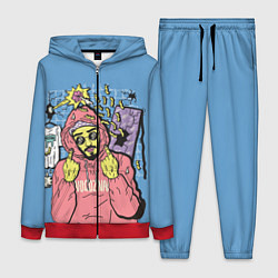 Женский 3D-костюм Mnogoznaal, цвет: 3D-красный