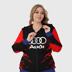 Женский 3D-костюм Audi: Red Anger, цвет: 3D-синий — фото 2